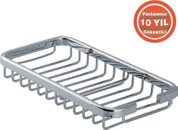 Çelik Banyo Mercan Süngerlik 10*19Cm 10 Yıl Garantili Paslanmaz Pirinç Malzeme - Image 1