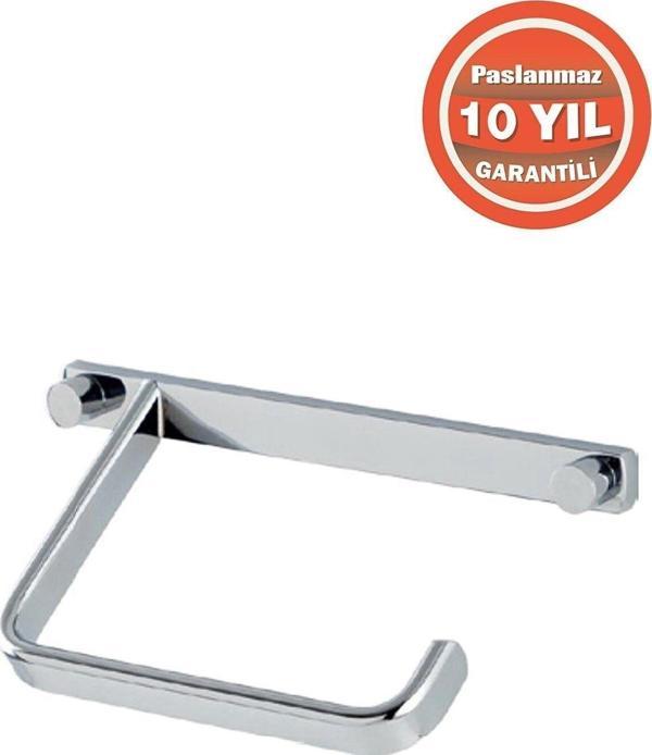 Çelik Banyo Paslanmaz Pirinç Mercan Kare Tuvalet Kağıtlık - Image 1