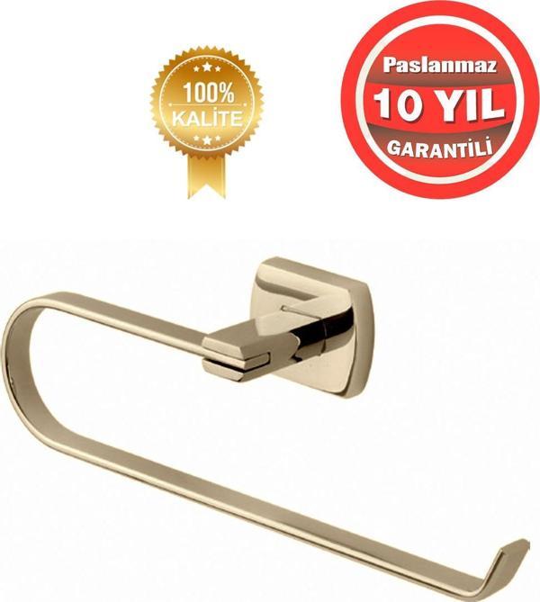 Çelik Banyo Paslanmaz Pirinç Milano Kağıt Havluluk Altın Gold - Image 1