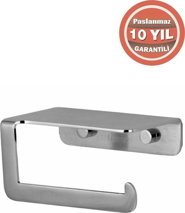 Çelik Banyo Paslanmaz Çelik Paris Tuvalet Kağıtlık - Image 1