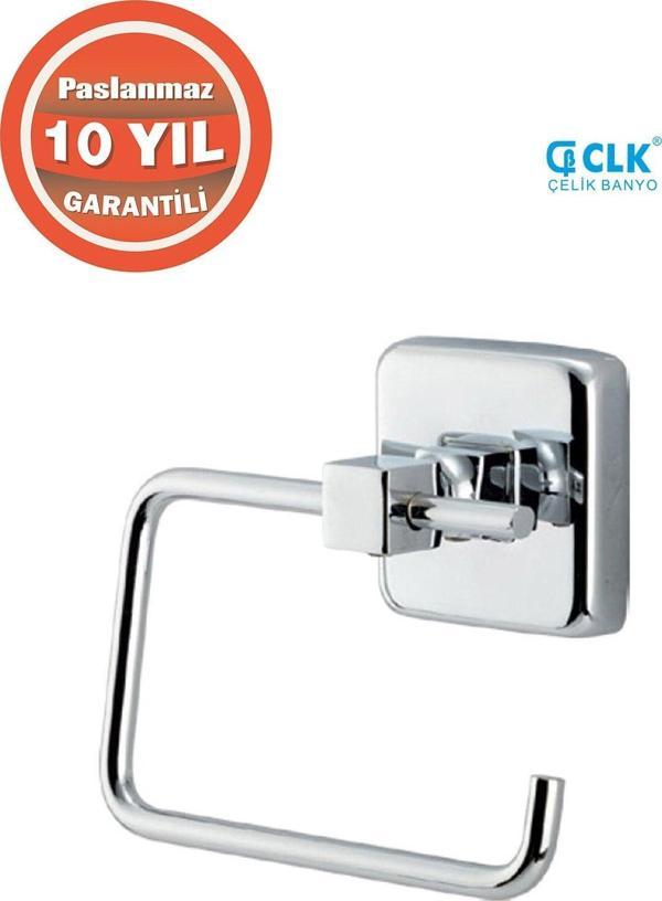 Çelik Banyo Paslanmaz Pirinç Kumru Açık Tuvalet Kağıtlık - Image 1