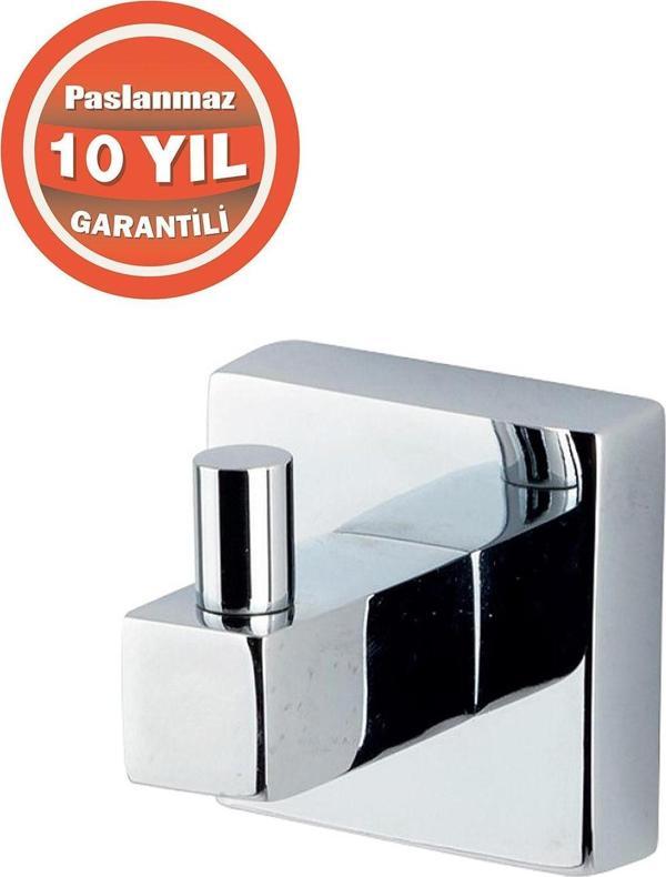 Çelik Banyo Paslanmaz Pirinç Tamay Bornozluk Banyo Askısı - Image 1