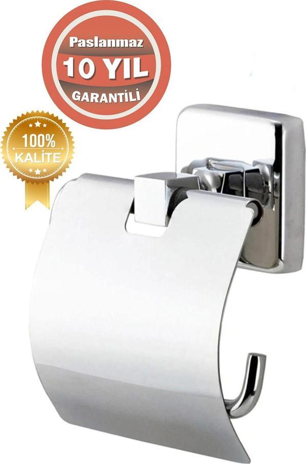 Çelik Banyo Paslanmaz Pirinç Tuvalet Kağıtlık (10 Yıl Garantili) - Image 1
