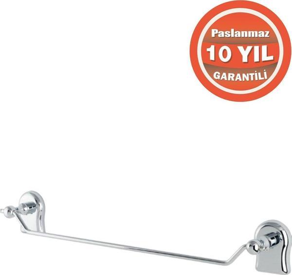 Çelik Banyo Paslanmaz Pirinç Lale 50Cm Uzun Havluluk - Image 1