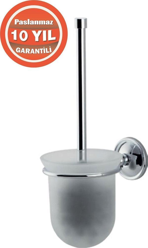 Çelik Banyo Paslanmaz Pirinç Marina Montajlı Tuvalet Fırçası Klozet Fırçası - Image 1