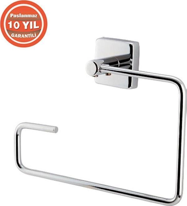 Çelik Banyo Paslanmaz Pirinç Vizyon Kare Havluluk - Image 1