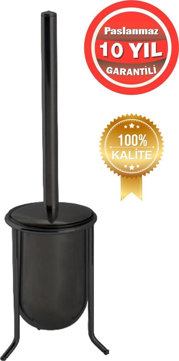 Çelik Banyo Paslanmaz Pirinç Mat Siyah Güz Tuvalet Fırçası Klozet Fırçası - Image 1