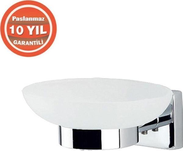 Çelik Banyo Vizyon Sabunluk Paslanmaz Pirinç 10 Yıl Garantili - Image 1