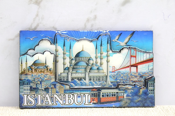 Ahşap İstanbul Temalı Magnet Alk4362 - Image 1