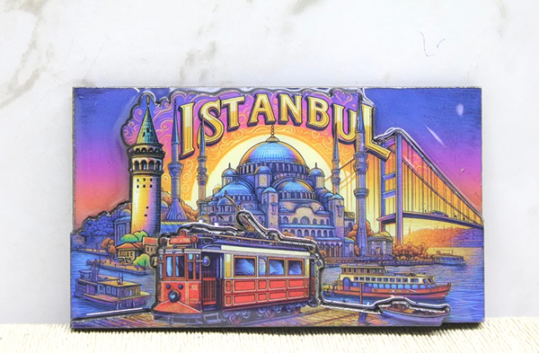 Ahşap İstanbul Temalı Magnet Alk4363 - Image 1