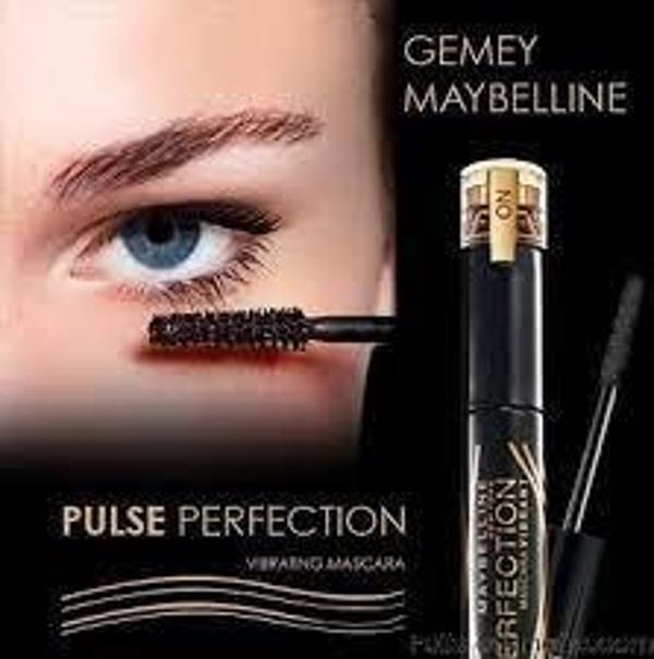 Maybelline Pulse Perfection Maskarada Titreşen Mükemmellik tam siyah - Image 1