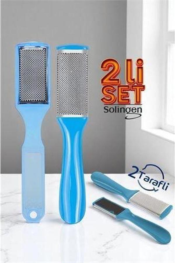 Topuk Törpüsü - Topuk Rendesi 2 li Set 2 Yüzeyli Solingen Professional - Image 1