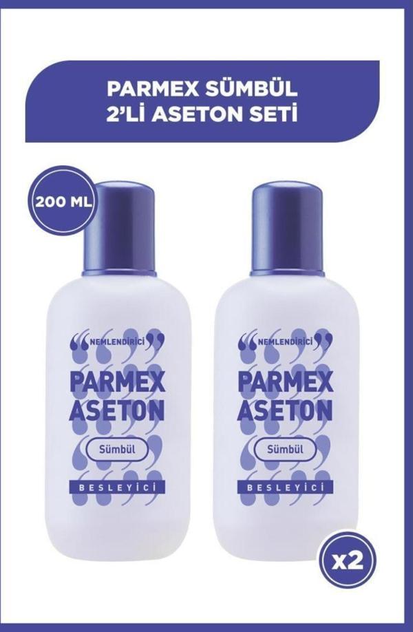 2'li Parmex Sümbül Kokulu Aseton 200 ml - Image 1