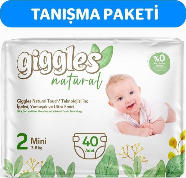Natural 2 Numara Mini 1 Paket 40 Adet - Image 1