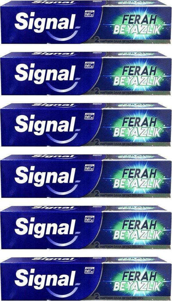 Ferah Beyazlık 50 ml Diş Macunu x 6 Adet - Image 1