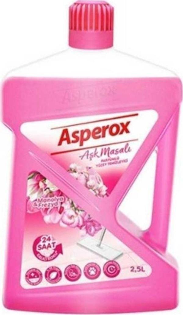 4'lü Asperox Yüzey Temizleyici 2,5 Lt. Aşk Masalı - Image 1