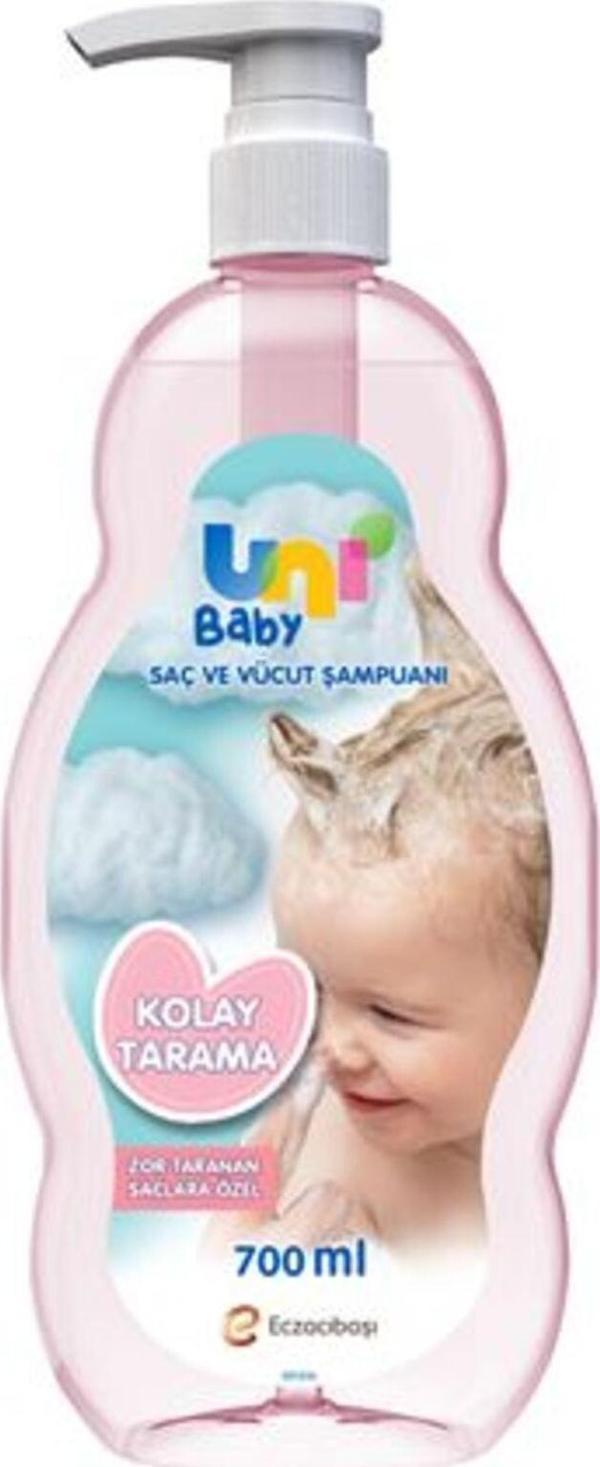 ( 1 ADET ) Uni Baby Kolay Tarama Şampuanı 700 ml - Image 1