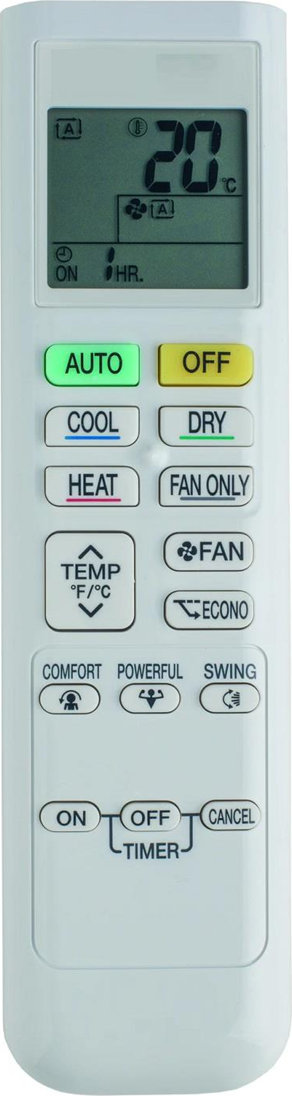 Daikin FTXF60A2V1B Klima Kumandası - Image 1