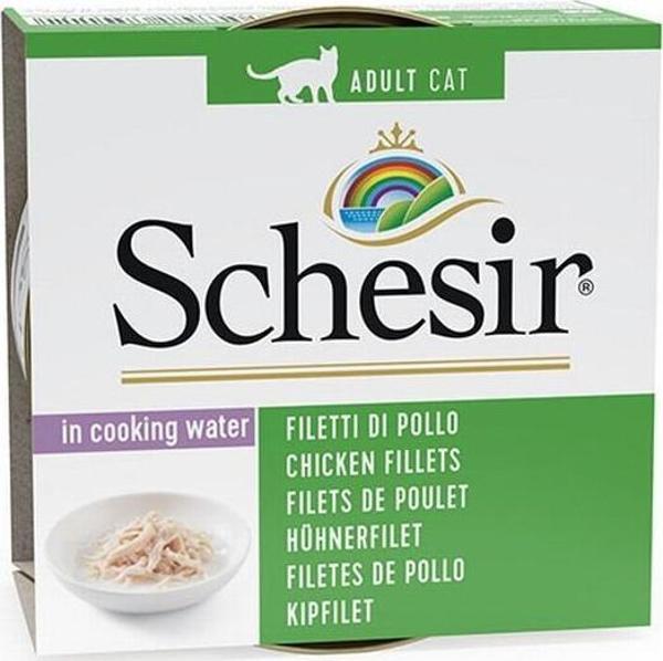 Schesir Tavuk Fileto Yetişkin Kedi Konservesi 85 Gr - Image 1