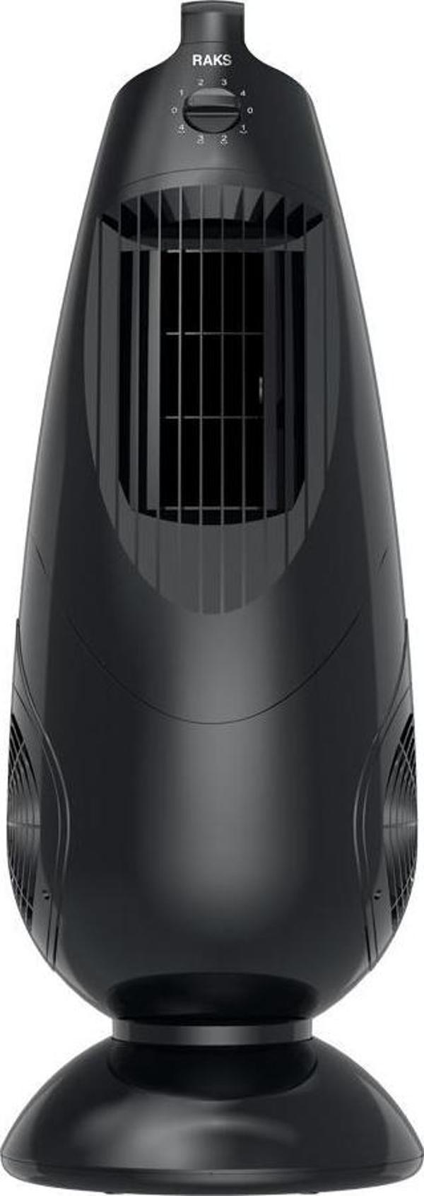 RAKS TEOS KULE TİPİ VANTİLATÖR 90W SİYAH - Image 1