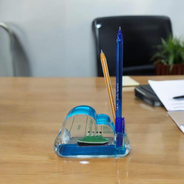 Batmayan Gemi Temalı Kalemlik - Masaüstü Dekoratif Kalem Standı - Image 1