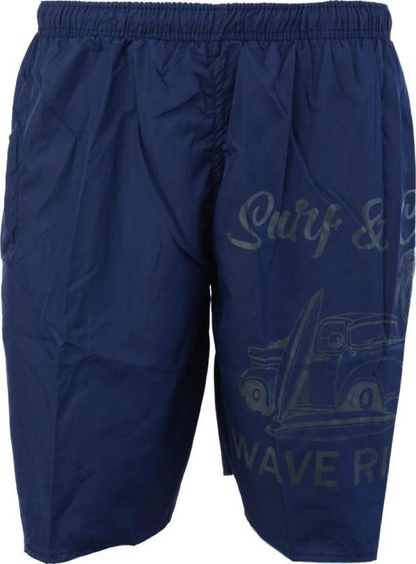 Oppland Erkek Deniz Havuz Şortu Sportif Baskılı Beli Lastikli Bağcıklı Cepli SuTutmayan Rahat Hafif - Image 1