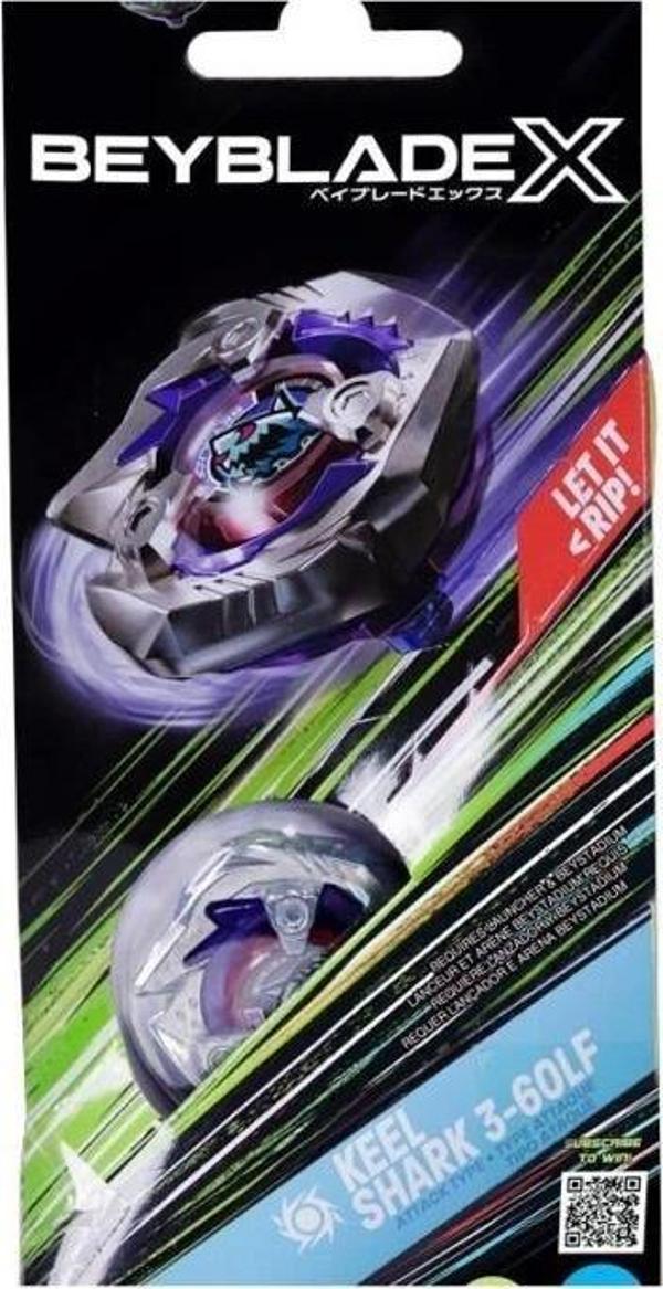 Nessiworld BEY00000 Beyblade Top Keel Shark 3-60LF - Image 1