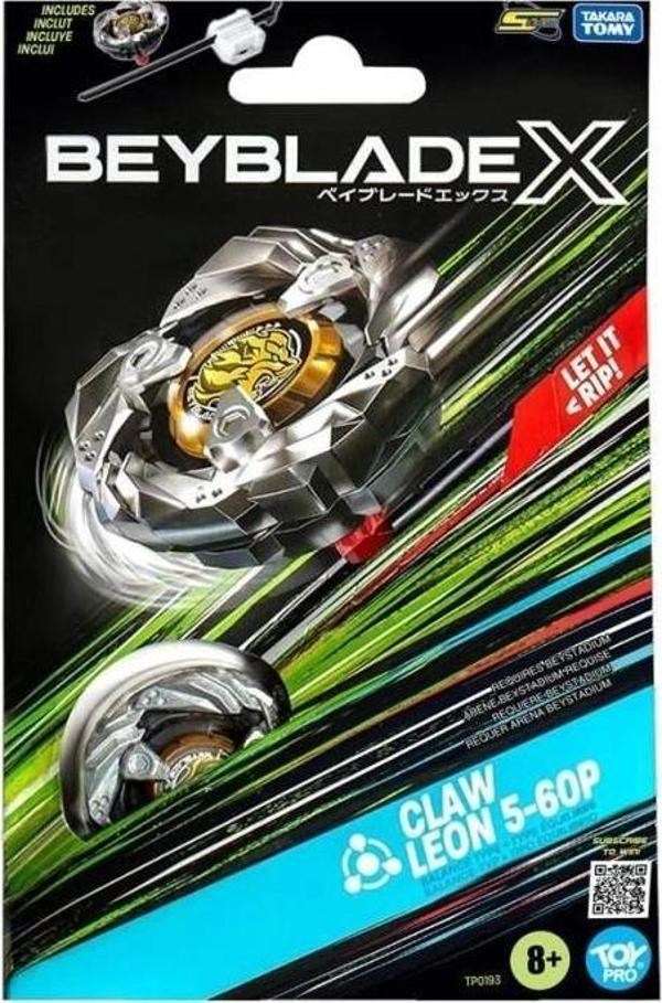 Nessiworld BEY03000 Beyblade 1li Set Claw Leon 5-60P - Image 1