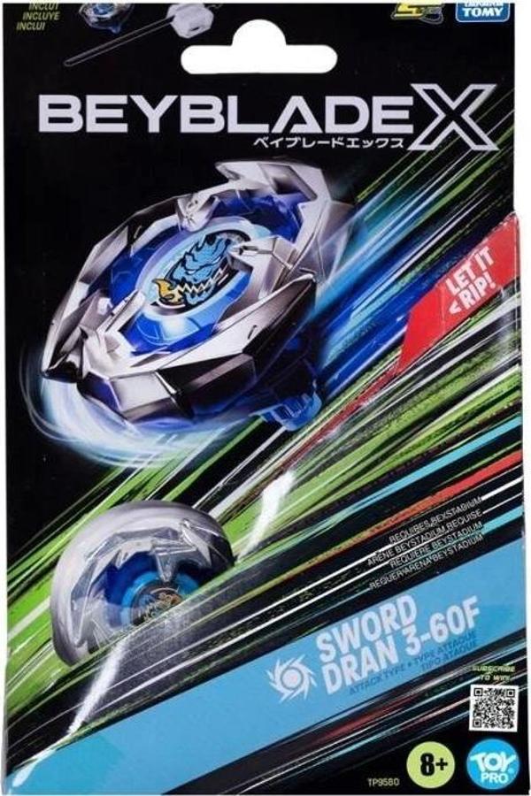 Nessiworld BEY07000 Beyblade 1li Set Sword Dran 3-60F - Image 1
