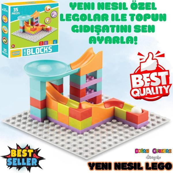 Creative Blok 35 Parça - Slide Blocks 35 Parça - Lego Oyuncakları - Yaratıcı Top Oyunu - Creative Le - Image 1