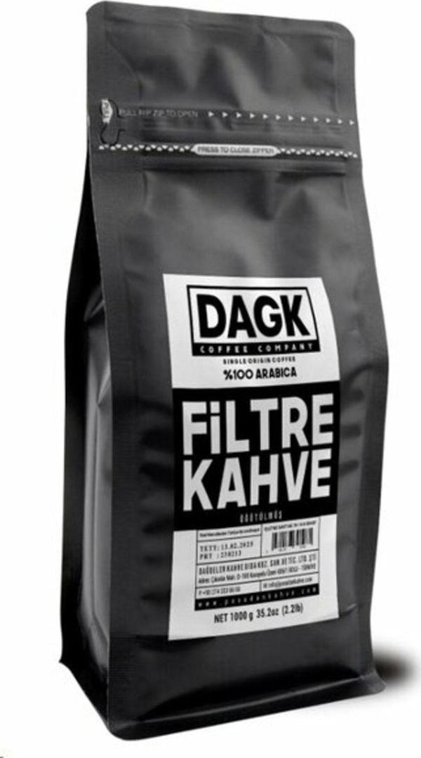 Dagk Coffee Company Dagk Sade Filtre Kahve 1000 Gr - Image 1