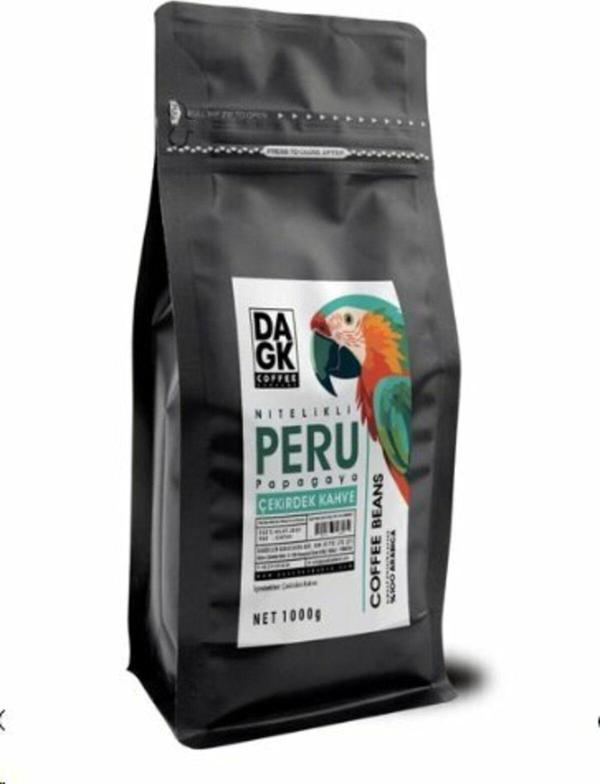 Dagk Coffee Company Dagk Peru Papagayo Çekirdek Kahve 1000Gr - Image 1