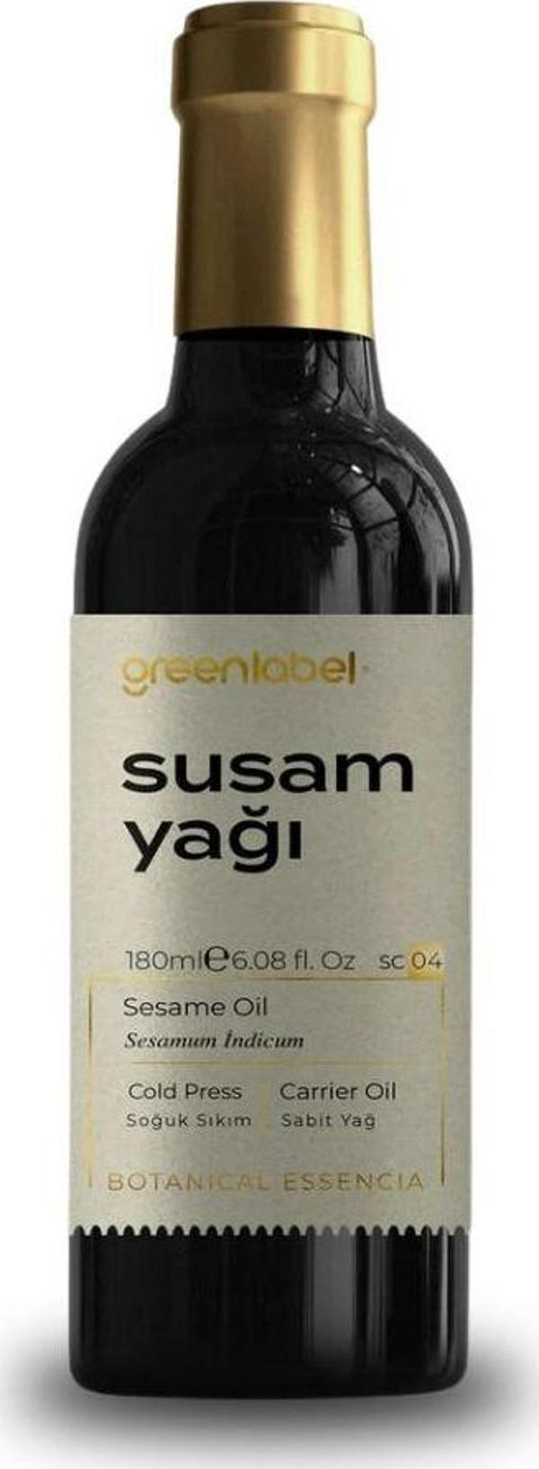Greenlabel Susam Yağı 180 Ml. (Soğuk Sıkım) - Image 1