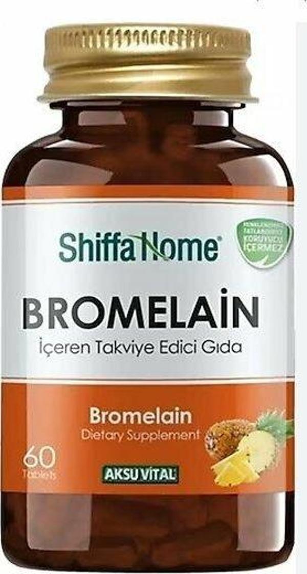 Aksuvital Shf Bromelain 60 Tablet - Image 1