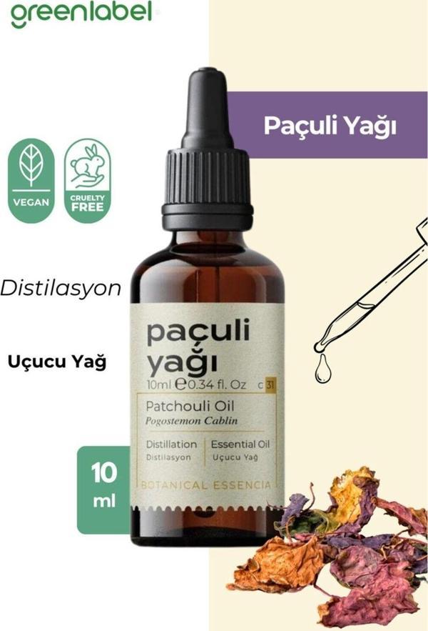 Greenlabel Paçuli Yağı 10 Ml. (Distilasyon) - Image 1
