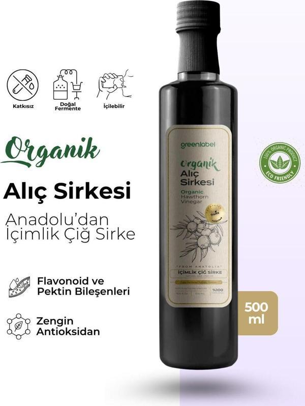 Greenlabel Organik Alıç Sirkesi 500Ml - Image 1