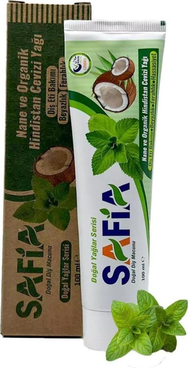 Safia Nane Ve Hindistan Cevizli Organik Diş Macunu 100 Ml - Image 1