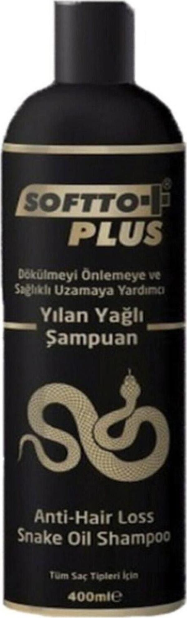 Softto Plus Ylan Yılan Yağlı Şampuan 400 Ml - Image 1