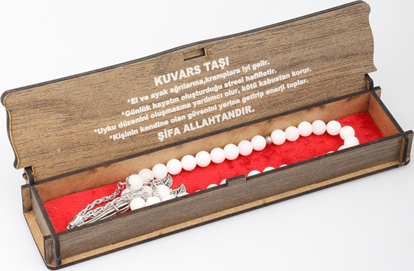 Beslenme Dedektifi Kutulu 33 Lü Tesbih Kuvars - Image 1