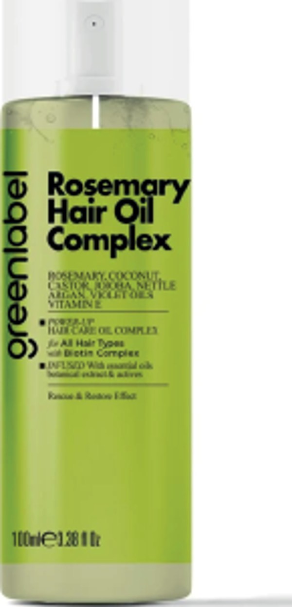 Greenlabel Biberiye Saç Bakım Yağı Komplex 100 Ml - Image 1