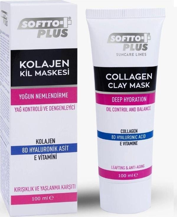 Softto Plus Kolajen Kil Maskesi 100 Ml - Image 1