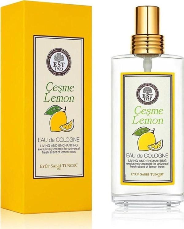 Eyüp Sabri Tuncer Est Çeşme Lemon Eau De Kolonya 150 Ml Cam Şişe - Image 1