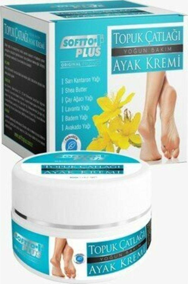 Softto Plus Topuk Çatlağı Ve Ayak Kremi 100 Ml - Image 1