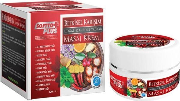 Kfchome Bitkisel Karışımlı Masaj Kremi 100 Ml - Image 1
