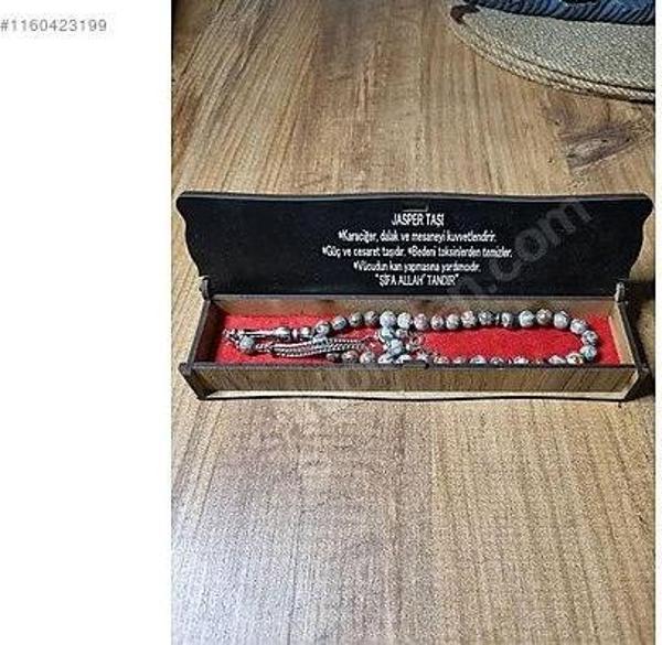 Beslenme Dedektifi Kutulu 33 Lü Tesbih Jasper - Image 1