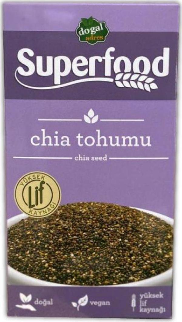 Doğal Adres Superfood Chia Tohumu 250 G - Image 1