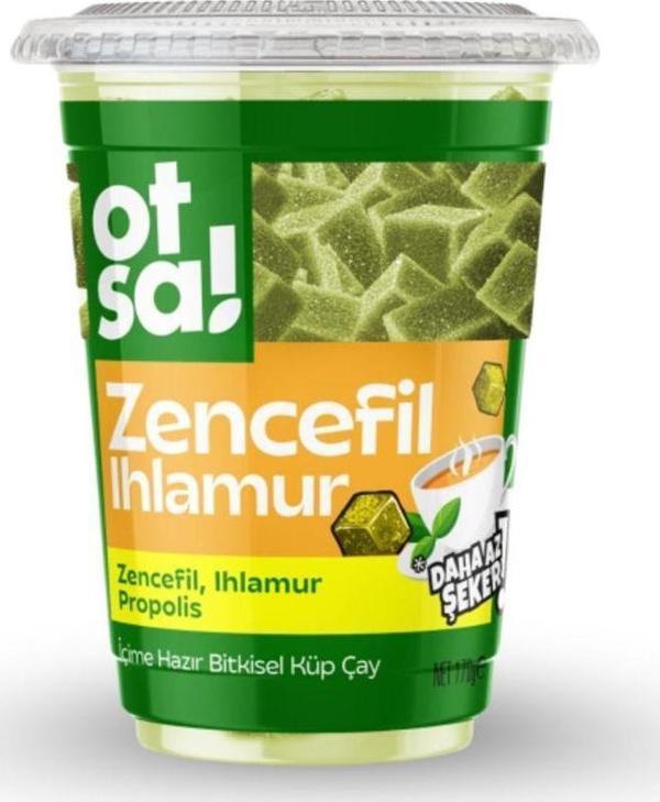 Otsa Zencefil & Ihlamur Bitkisel Küp Çay Bardak 170 G. - Image 1