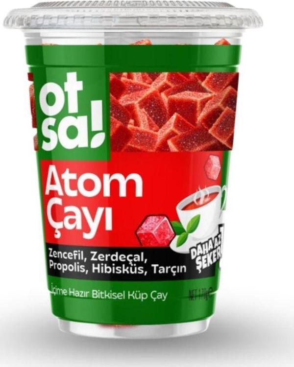 Otsa Atom Bitkisel Küp Çay Bardak 170 G. - Image 1