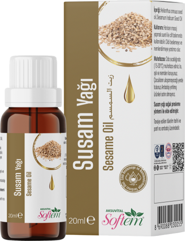 Aksuvital Softem Susam Yağı 20 Ml - Image 1