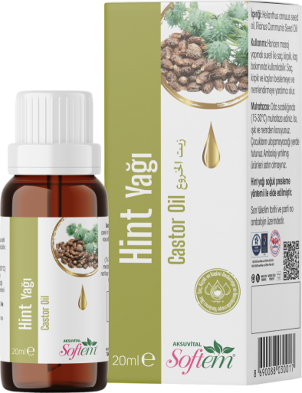 Aksuvital Softem Hint Yağı 20 Ml - Image 1